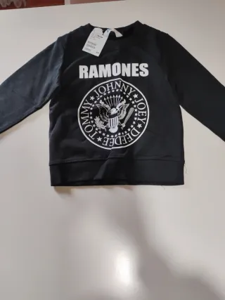 Camiseta Ramones H&M 2/4 años