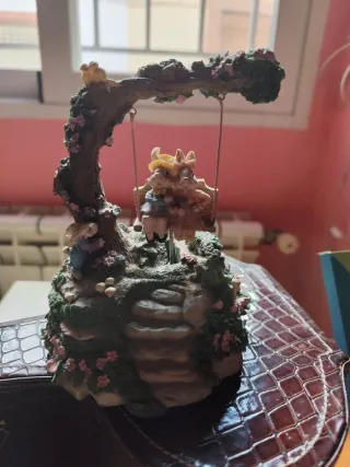 Figura musical conejitos en columpio