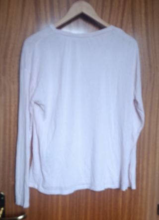 Camiseta Springfield Rosa Lentejuelas T. L (Tara)