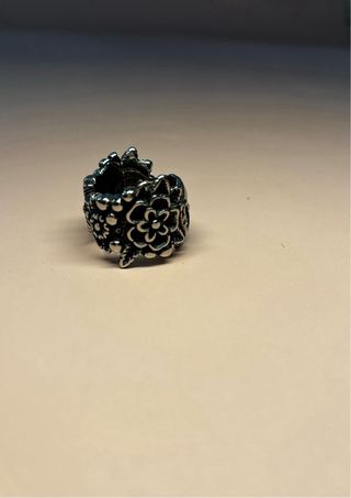 Anillo negro Plata Calavera
