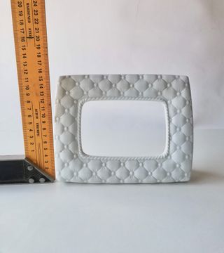 Marco porcelana acolchado