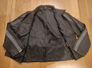 Cazadora 73% PVC Negra/Gris