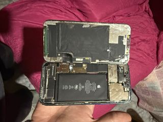 iPhone 12 azul para piezas