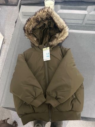 Chaqueta Primark verde niño 3-4 años