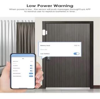Sensor puerta ventana alarma wifi app seguridad