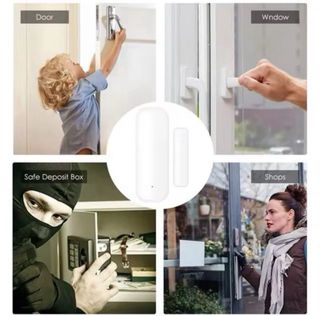 Sensor puerta ventana alarma wifi app seguridad