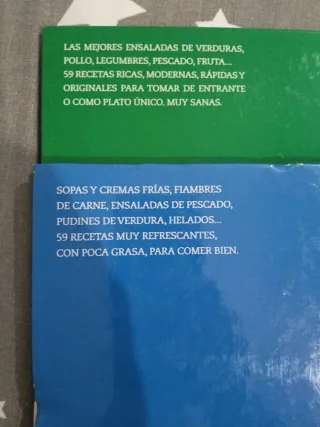 Libros recetas
