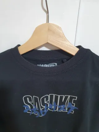 Camiseta Naruto Sasuke Pull&Bear Talla XS