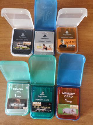 Memory Card PlayStation 1 e 2