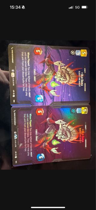 2x Old Daka Carte Gioco