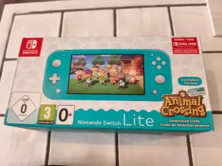 Nintendo Switch Lite + custodia + cover