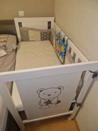 Cuna Colecho y Completa Star Ibaby + Regalo