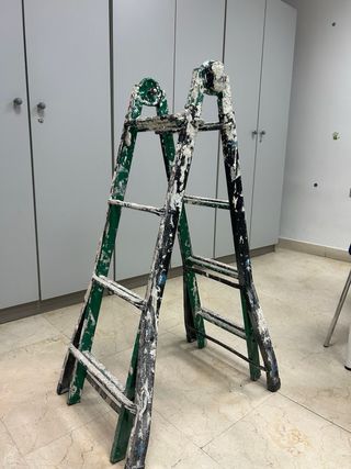 Escalera telescopica Pintor Electricista