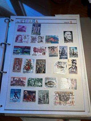 Colección sellos de todos los países