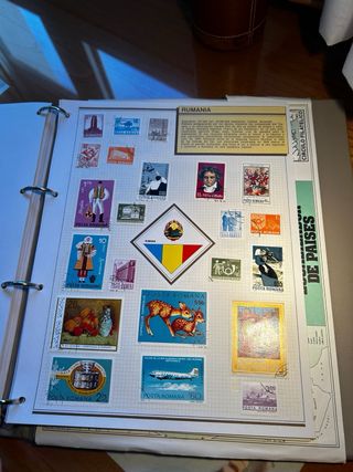 Colección sellos de todos los países