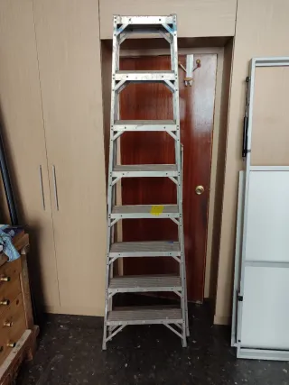 Escalera de aluminio