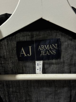 Chaqueta Armani Jeans Gris Talla S