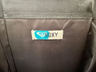 Cartera Roxy Negra con Lunares Blancos