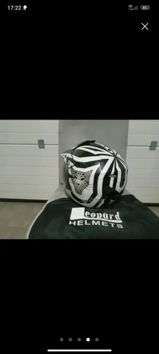 Casco Enduro Motocross Niño Leopard Helmets