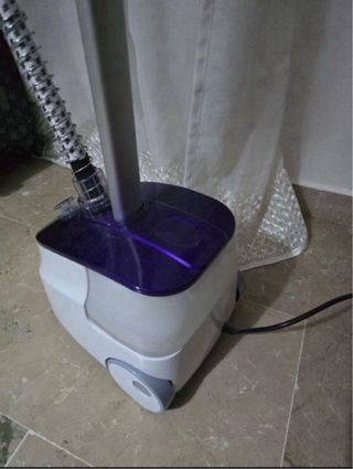 Plancha de vapor vertical con accesorios