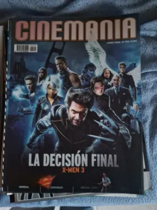 Revista de cine,Cinemania varios numeros