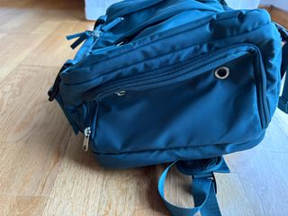 Mochila cabina/ordenador azul verdoso