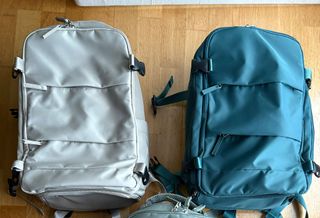 Mochila cabina/ordenador azul verdoso