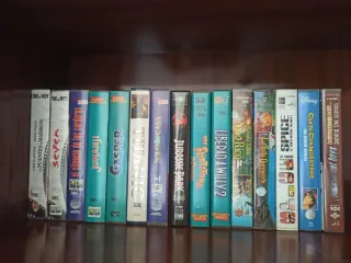 Películas VHS Disney y otras  (Español)