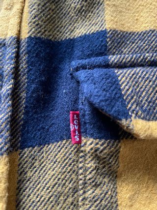 Camisa Levi's cuadros hombre