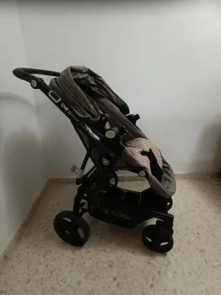 Estructura BE COOL coche bebé, 2 sillas y capazo