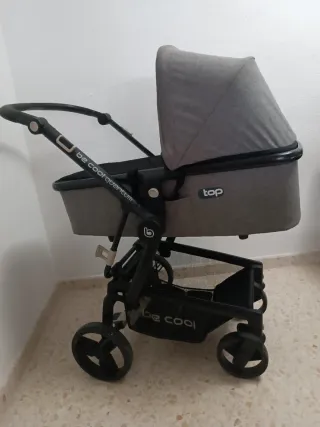 Estructura BE COOL coche bebé, 2 sillas y capazo