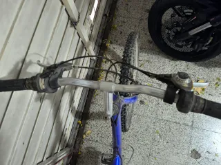 Bicicleta Azul Montaña