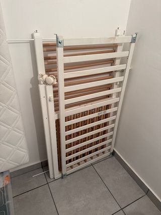 Cuna Zara Home madera blanca y haya