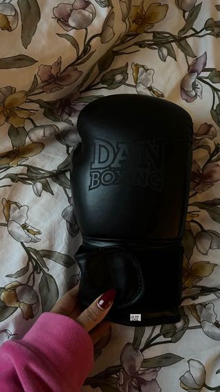 Guantes de Boxeo Negros 12oz