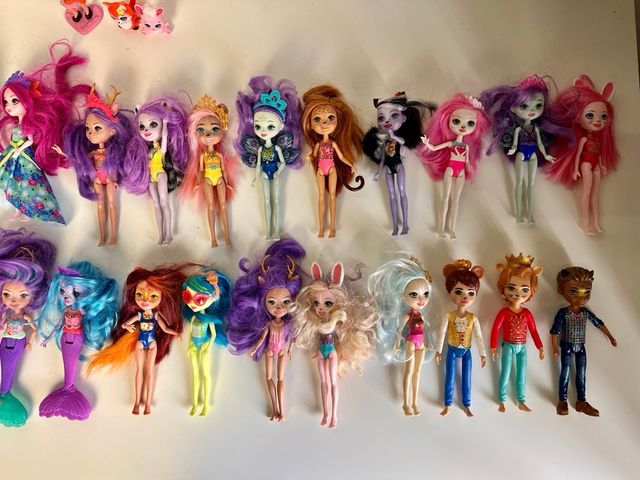 Muñecas Enchantimals Lote 29 muñecas