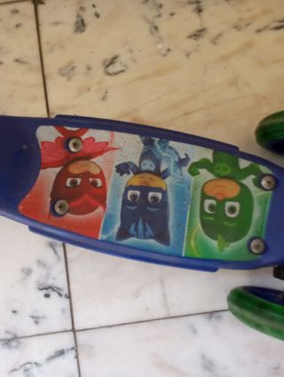 Patinete infantil 3 ruedas PJ Masks