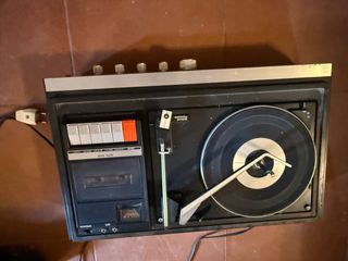Tocadiscos y Casete National Panasonic