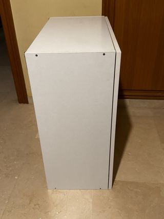 Armario auxiliar madera 2 baldas 70x60x32