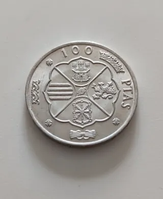 Moneda 100 Pesetas Plata 1966 Franco Caudillo
