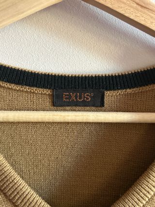 Jersey EXUS marrón y negro