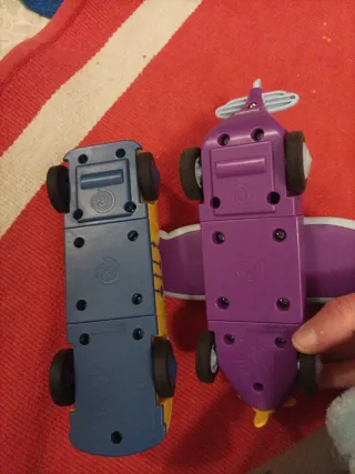 Coche y avión desmontables