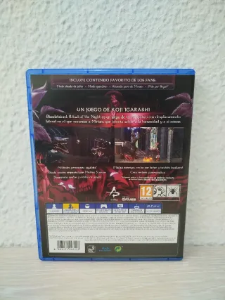 Bloodstained Ritual of the Night Pal España Ps4