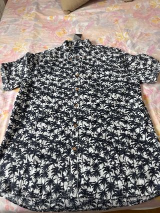 Camisa Tiffosi Estampada Hawaiana Talla XL