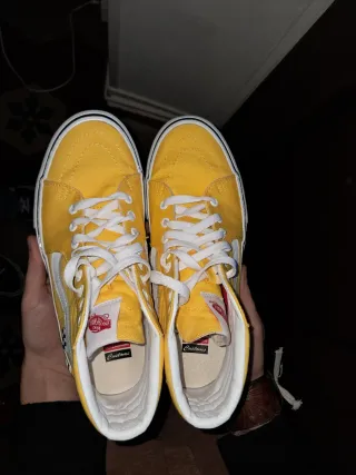 Vans Sk8-Hi Scarpe da Ginnastica Gialle