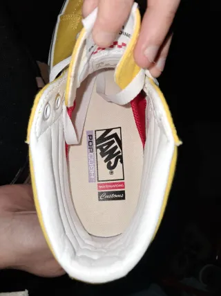 Vans Sk8-Hi Scarpe da Ginnastica Gialle