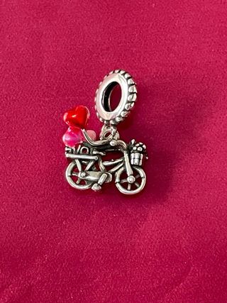Colgante Bicicleta LOVE Corazones