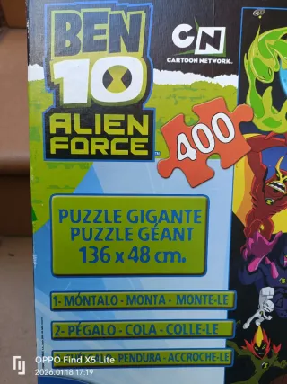 Puzzle Ben 10 Alien Force 400 piezas