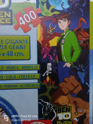 Puzzle Ben 10 Alien Force 400 piezas