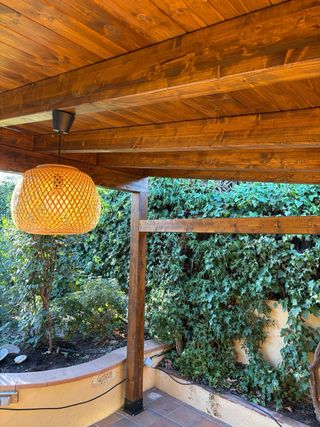 Pérgola de madera