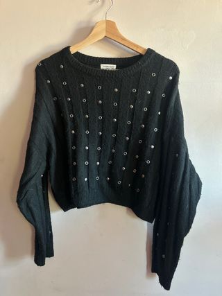 Jersey Cache Cache Negro Tachuelas